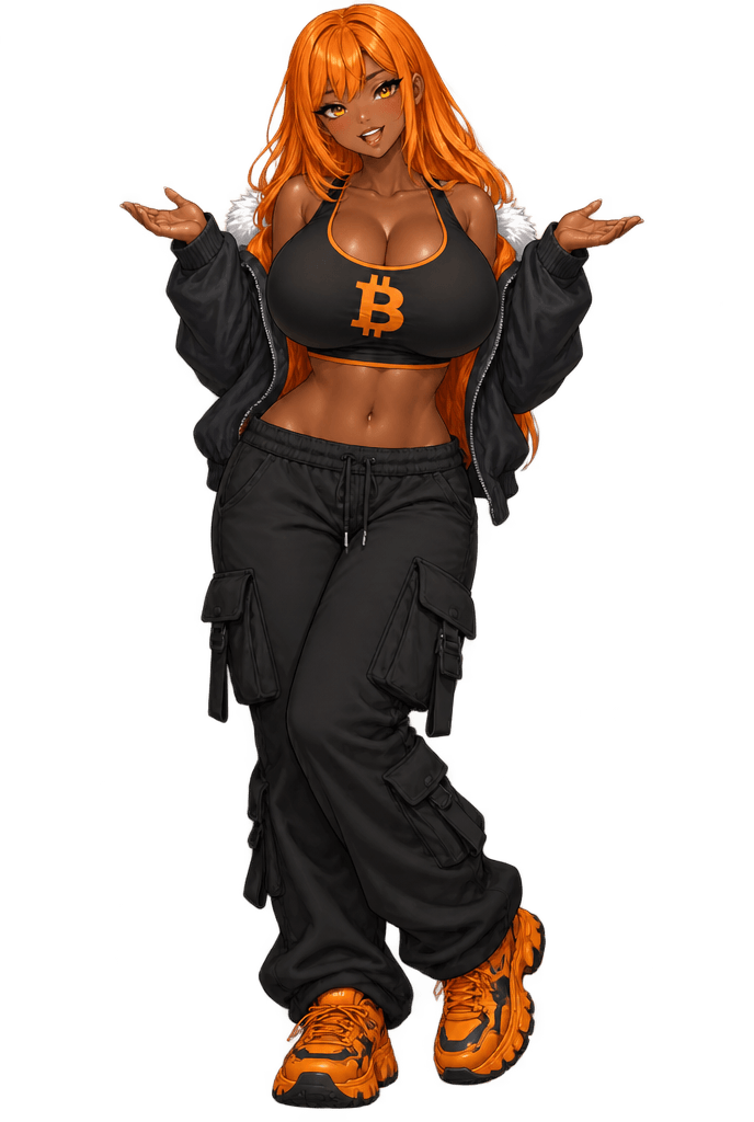 Titga shrugging with both palms up and a cheeky grin